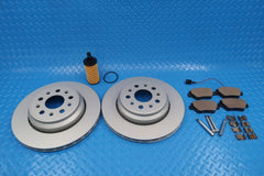 Maserati Ghibli rear brake pads rotors service kit #9298 FREE FILTER