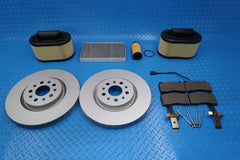 Maserati Ghibli front brake pads rotors filter service kit TopEuro #9306