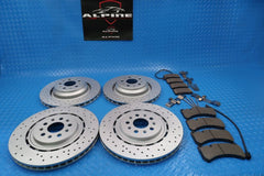 Maserati Ghibli Quattroporte brake pads rotors service kit #9830 14-16