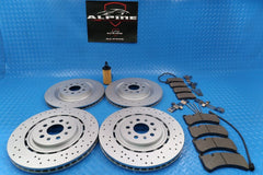 Maserati Ghibli Quattroporte brake pads rotors service kit #9316 17-24 FREE FILTER