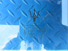 Maserati Quattroporte left rear door window glass #1314