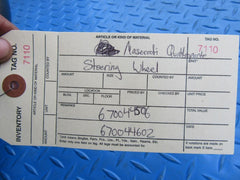 Maserati Quattroporte steering wheel #7110