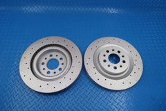 Maserati Ghibli Quattroporte front & rear brake rotors service kit #9322 17-24 FREE FILTER