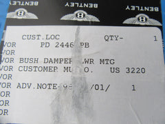 Bentley Arnage lower lever damper bushing NEW OEM #0348