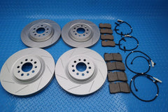 Aston Martin Db9 V8 Vantage front rear brake pads & rotors TopEuro #9214