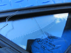 Bentley Mulsanne left front door vent glass #0378