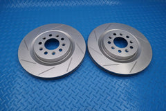 Aston Martin Db9 V8 Vantage rear brake disc rotors TopEuro #9220 2pcs