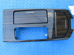 Maserati Ghibli Quattroporte center console woodgrain trim #0381