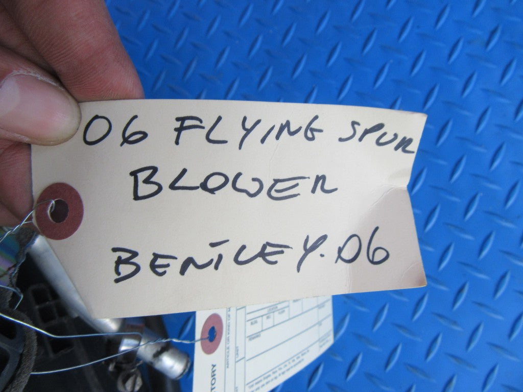 Bentley Continental Flying Spur GT GTC ac heater evaporator blower #1394