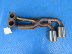 Ferrari 360 Challenge Stradale Tubi style right exhaust muffler tailpipe tips #1333