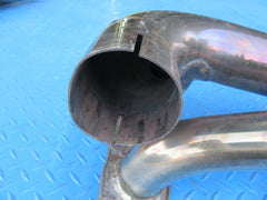 Ferrari 360 Challenge Stradale Tubi style right exhaust muffler tailpipe tips #1333