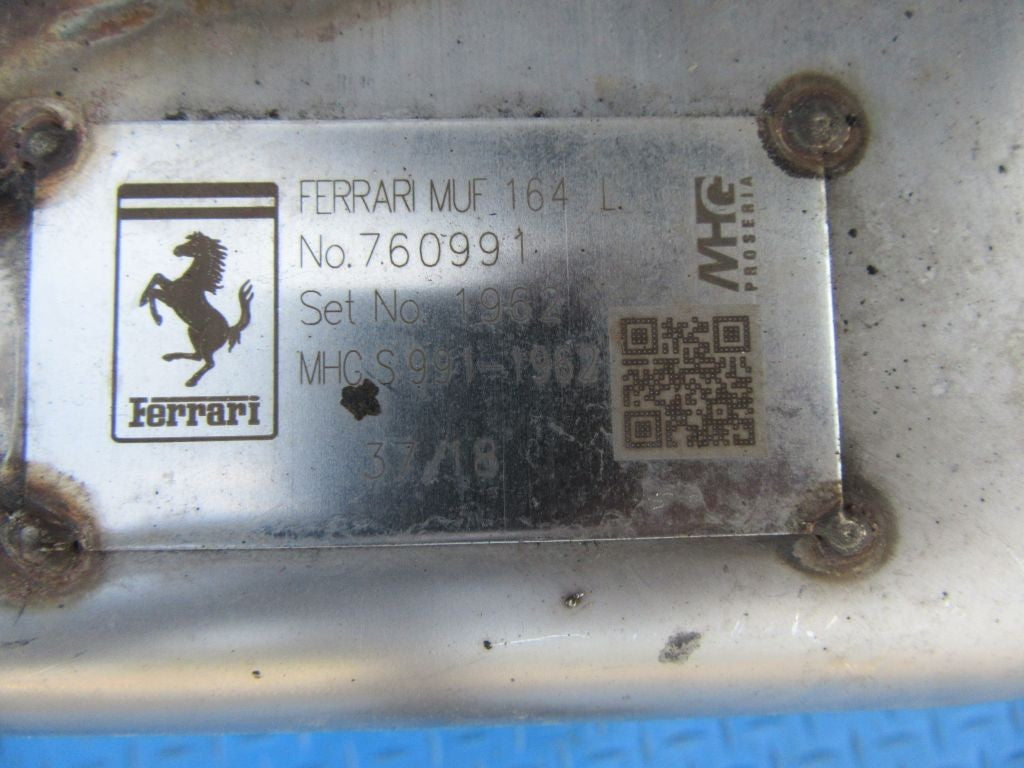 Ferrari Portofino left exhaust muffler #8239