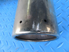 Ferrari 360 Challenge Stradale Tubi style left exhaust muffler tailpipe tip #1334