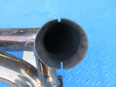 Ferrari 360 Challenge Stradale Tubi style left exhaust muffler tailpipe tip #1334