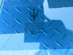 Maserati Quattroporte left rear door glass window #0270