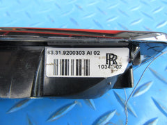 Rolls Royce Ghost Wraith Dawn right rear dome lamp light #8258