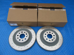 Genuine Maserati Ghibli Sq4 Quattroporte Awd rear rotors set of 2 #5833