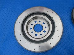 Genuine Maserati Ghibli Sq4 Quattroporte Awd rear rotors set of 2 #5833