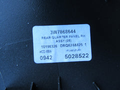 Bentley Continental GTC right interior quarter trim panel #0289