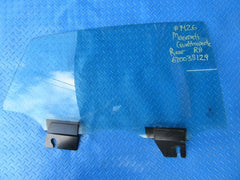 Maserati Quattroporte right rear door window glass #1426