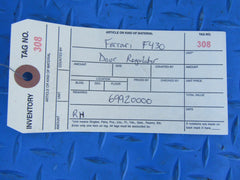 Ferrari 360 Modena 430 Coupe Spider right door window regulator with motor #0308