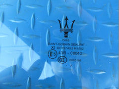 Maserati Quattroporte right rear door window glass #1426