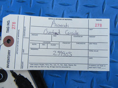 Ferrari 458 Italia 488 GTB California front overhead console #0278