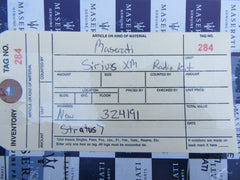 Maserati Sirius XM Stratus 7 satellite radio vehicle kit NEW #0284