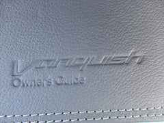 Aston Martin Vanquish owners manual guide hand book #3592