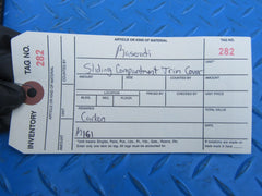 Maserati Levante center console sliding compartment trim cover #0282