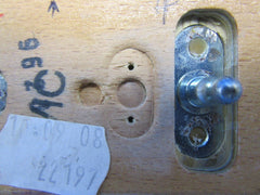 Rolls Royce Drophead Phantom center console front lower wood trim #5925