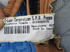 Maserati GranCabrio left front seat leather tan #0244