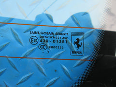 Ferrari 812 Superfast rear back glass backglass #0237