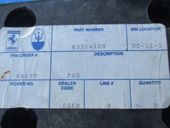 Ferrari 360 456 550 575 bumper impact absorption pad New  #4338