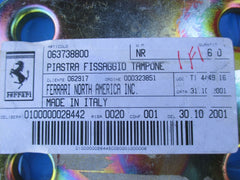 Ferrari 360 456 550 575 bumper impact absorption pad plates #4340