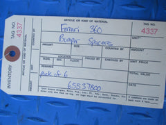 Ferrari 360 front rear bumper spacers New OEM #4337