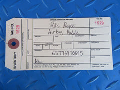 Rolls Royce Phantom right B-pillar airbag module #1529