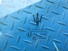 Maserati Quattroporte right rear door glass window #8306