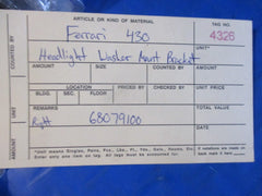 Ferrari 430 right headlight washer mount bracket New OEM #4326