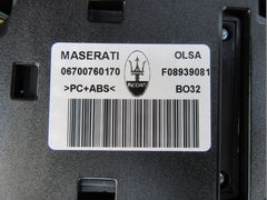 Maserati Ghibli Quattroporte front overhead dome light sunroof garage switch console #1491
