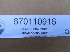 Maserati Ghibli Quattroporte rear dome light #1486
