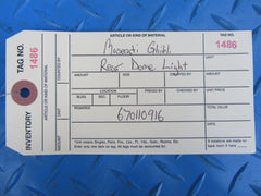 Maserati Ghibli Quattroporte rear dome light #1486