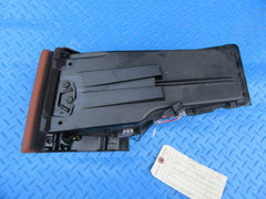 Maserati Quattroporte side dashboard compartment brown #0161
