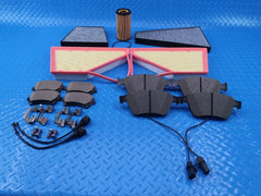 Bentley Gt Gtc Flying Spur brake pads air oil cabin filters service kit #9798