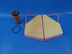 Bentley Gt Gtc Flying Spur brake pads engine air oil filters service kit #9799