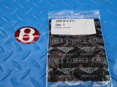 Bentley Gtc Gt Flying Spur Bentayga grille B badge emblem logo #9849