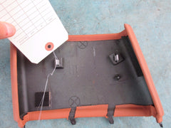 Bentley Flying Spur right B pillar panel trim molding brown #2534