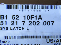 Rolls Royce Ghost left rear door latch #1518