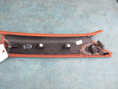 Bentley Continental Flying Spur left A pillar post trim molding brown