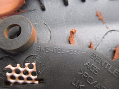 Bentley Continental Flying Spur left A pillar post trim molding brown